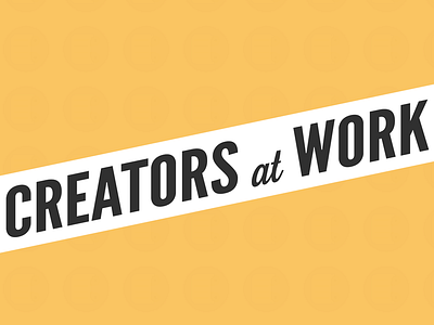 Creators at Work Ebook