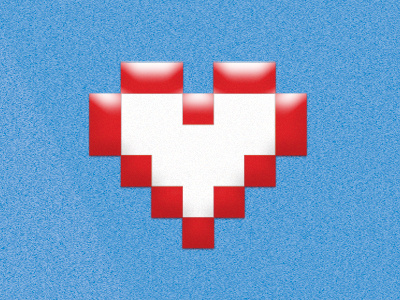 Pixel Heart anniversary heart love pixel