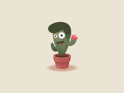 Rock&Roll Cactus cactus character game plant