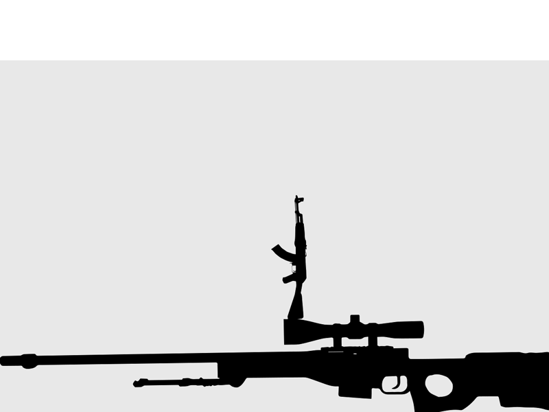 CS GO weapon flip ak47 animation awp illustration m4a1s