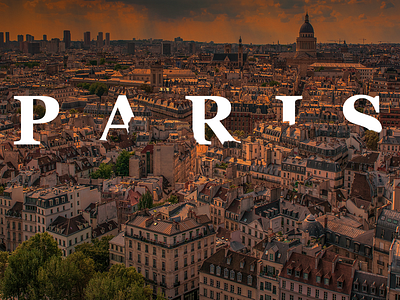 Paris [Concept] black city concept design design gradient paris photoshop ui white