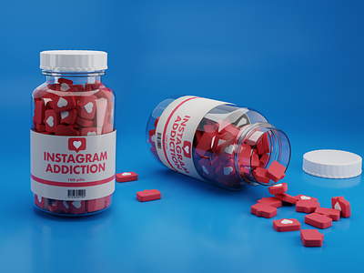 pills 3d b3d blender blender3d colors design instagram medicine pills render visual art visualart