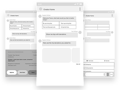 Low Fidelity: AI driven Travel and Expense Management