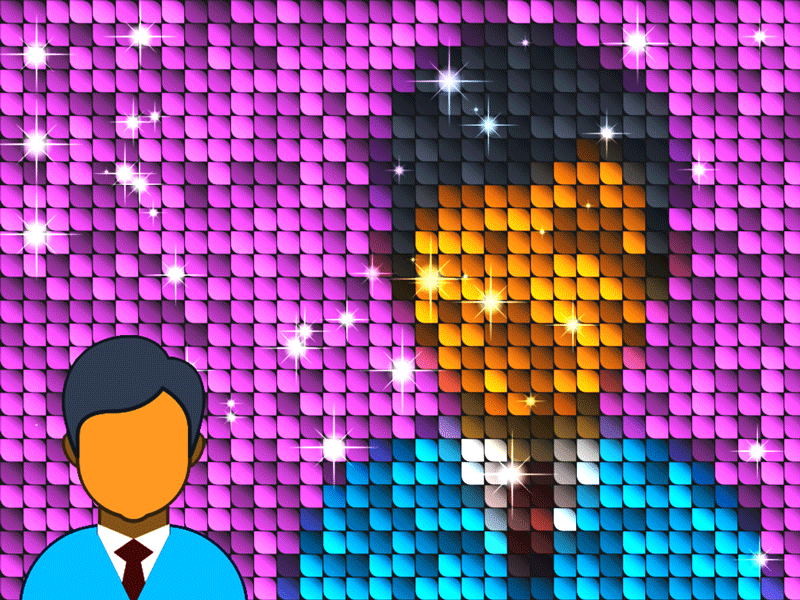 Animated Mosaic by DarezD on Dribbble