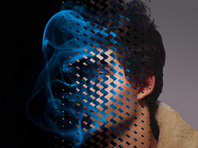 Smoked Face action actions face fade fading geometric gradient mask photoshop photoshop action smoked wipe wipeout