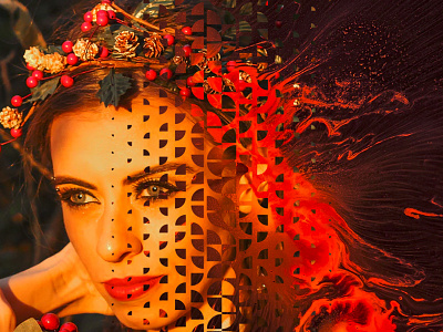 Lava Princess action actions cutout fade fading geometric gradient mask photoshop photoshop action wipe wipeout