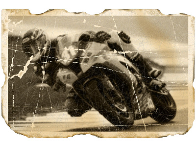 Damage photo: Moto action actions design graphic design graphic art photoshop photoshop action