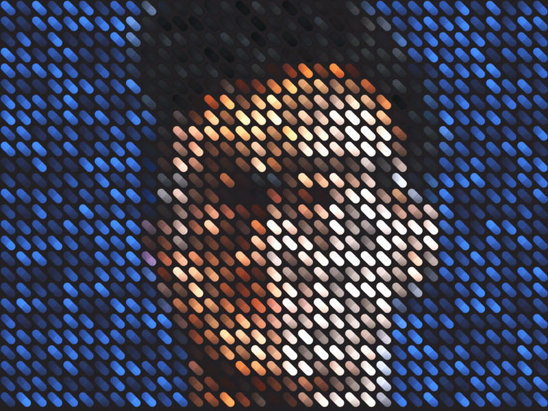 Pills Portrait action actions animated gif animation design graphic design graphic art illustration mosaic pattern photoshop photoshop action