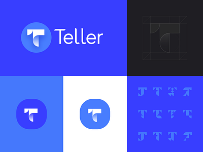 Teller - fintech brand identity