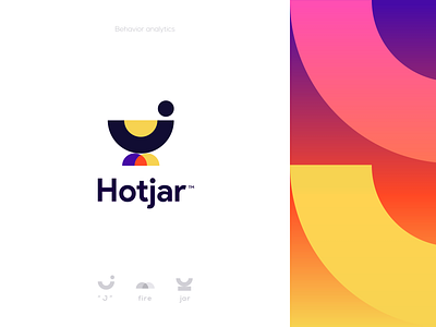 Hotjar: web analytics rebranding / bran identity design analytic bold bold colors brand identity branding icon design logo logo design logodesign logotype mark startup branding startup logo startup marketing startups symbol visual design