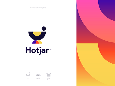 Hotjar: web analytics rebranding / bran identity design