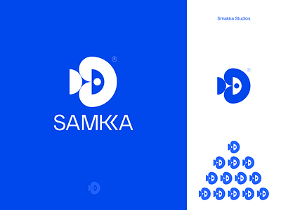 smakka Studios: a gaming studio brand identity blue brand identity branding fish fish logo game design game logo games gaming app gaming logo gaming logos gaminglogo icon design logo logo design logodesign logotype minimal