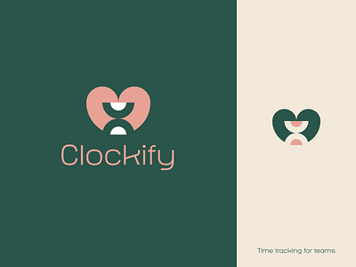 Clockify time tracking tool brand identity brand identity branding illustration logo logo design logodesign logotype minimal symbol symbol design team management time management time tracker time tracking tracking app visual design