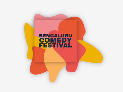 Bengaluru Comedy Festival - rebrand branding comedy design event festival logo rebrand