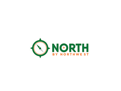 North by northwest design logo