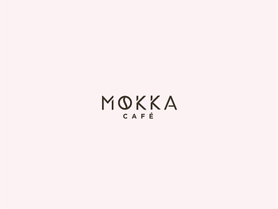 Mokka Cafe branding design logo