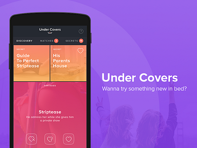 UnderCovers - Mobile App