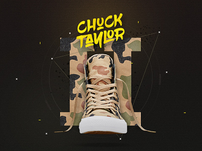 Chuck Taylor by Converse, landing page concept.