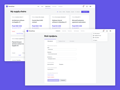 TermsFlow Software Supply | Dashboard