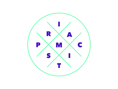 Prismatic draft grid idea layout