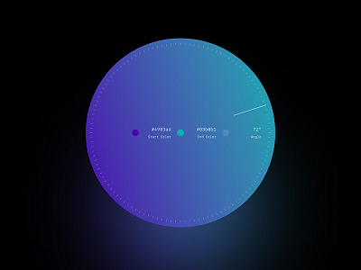 Gradient UI framer generator gradient prototype random