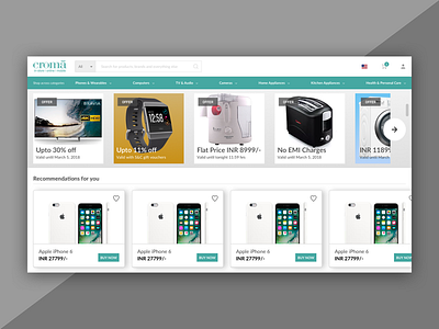 Croma Electronics - Redesigning eCommerce Experience category search croma ecommerce electronics tata trending