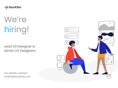 We are hiring! chennai designer fourkites job motion design product designer supply chain ux designer ux ui visual design