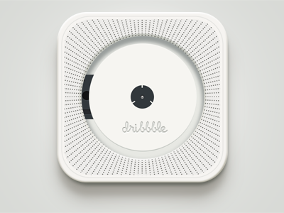 MUJI CD player icon