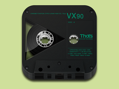 iOS 'Thats' Cassette Icon - FINAL