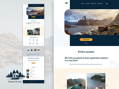 Landing Page UI/ UX Design