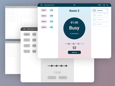 Office schedule UX Design