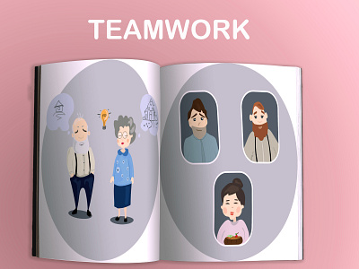 Teamwork 01 teamwork вектор дизайн иллюстрация