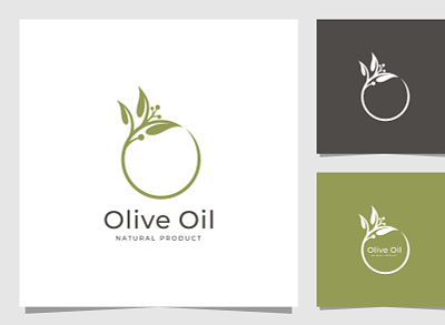olive oil logo design beauty boutique branding bussines cosmetic design feminime healthy identity logo moisturizer nature oil olive organic salon vector