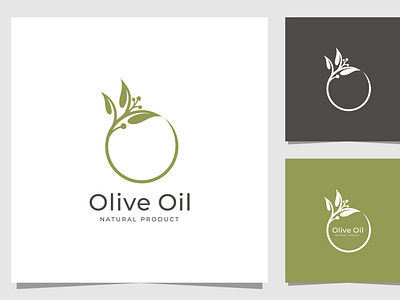 olive oil logo design