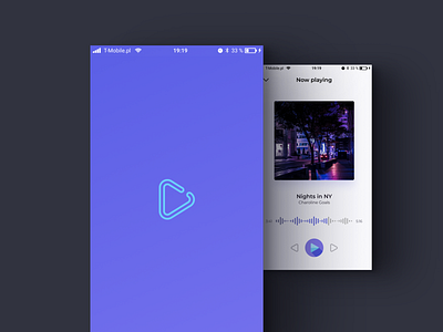 Podcast app app design ui ux vector