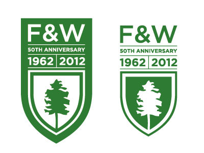 F&W 50th Anniversary mark