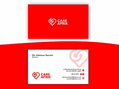 Business card - Care Afrik