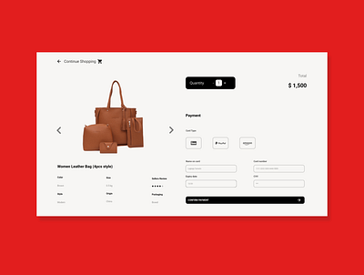 Product credit card checkout form credit card checkout dailyui design landingpage logo product page typography ui uiux ux