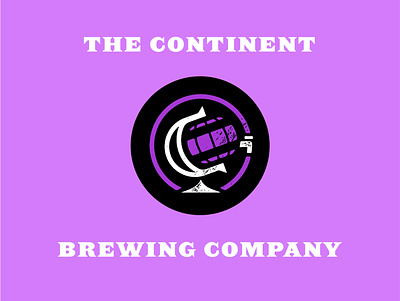 The Continent Brewing Co Branding beer branding beer label branding branding and identity branding concept branding design logo logodesign typography