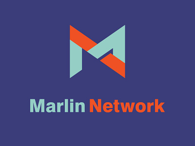 Marlin Network Logo art direction branding branding design creative direction design logo logo design branding