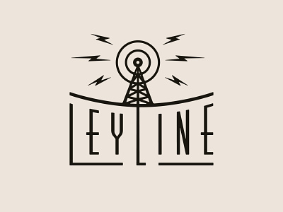 Leyline Logo brand design branding communication graphic design illustrator lettering logo typography vector