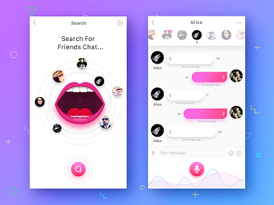 Voice Search app app ios ps search sketch socially voice