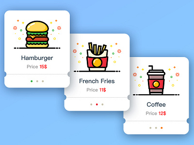 Mcdonald Illustration Guide app delicious food ios mcdonalds order room