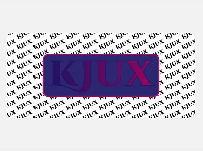 KJUX Sticker illustrator sticker type typeart