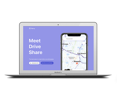 Revvy iOS App Companion Website Designs