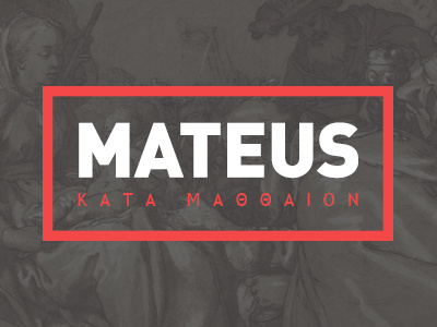 Mateus art direction bible graphic design logo mateus