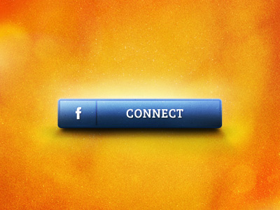 Facebook Connect art direction button connect design facebook ui