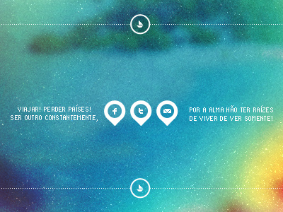 Travel Sharing Icons art direction buttons design email facebook icons share travel twitter
