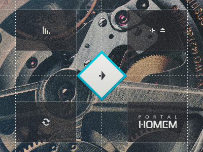 Player: Portal Homem art direction button homem natura player portal ui ux webdesign