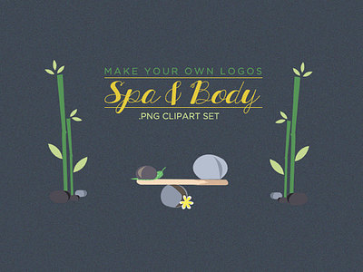 Spa Logos & Clip Art set beauty beauty industry branding logo logo template massage spa spa therapy
